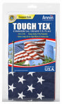 ANNIN FLAGMAKERS Tough Tex U.S. Flag, 2-Ply Polyester, 4 x 6-Ft. OUTDOOR LIVING & POWER EQUIPMENT ANNIN FLAGMAKERS   