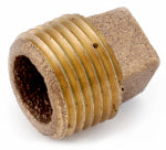 ANDERSON METALS CORP Pipe Fitting, Rough Brass Plug, 1 In. PLUMBING, HEATING & VENTILATION ANDERSON METALS CORP