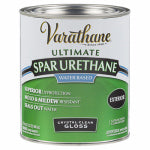 VARATHANE Rust-Oleum 250041H Urethane Paint, Gloss, Liquid, Crystal Clear, 1 qt, Can PAINT VARATHANE