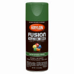 KRYLON DIVERSIFIED BRANDS Fusion All-In-One Spray Paint + Primer, Satin Grass, 12-oz. PAINT KRYLON DIVERSIFIED BRANDS