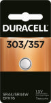 DURACELL DISTRIBUTING NC Silver Oxide Watch Battery, #303/357, 1.5-Volt ELECTRICAL DURACELL DISTRIBUTING NC