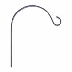 PANACEA PRODUCTS Hanging Plant Bracket, Curved, Black Steel, 6-In. LAWN & GARDEN PANACEA PRODUCTS