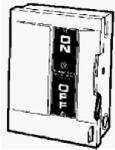INDUSTRIAL C & S LLC General Duty Safety Switch, Rainproof, 30-Amp ELECTRICAL INDUSTRIAL C & S LLC