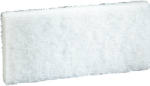 3M COMPANY Cleaning Pad, White, 4-5/8 x 10-In.