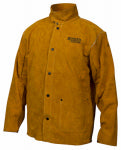 LINCOLN ELECTRIC CO Leather Welding Jacket, XL TOOLS LINCOLN ELECTRIC CO