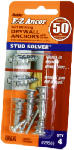 ITW BRANDS Stud Solver Drywall Anchors, Self-Drilling, Plastic, #50, 4-Pk.