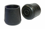RICHELIEU AMERICA LTD Furniture Leg Tip, Black Rubber, 1/2-In., 4-Pk. HARDWARE & FARM SUPPLIES RICHELIEU AMERICA LTD