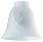 WESTINGHOUSE LIGHTING CORP Ceiling Fan Light Shade, Milky White Glass, 4.75-In. ELECTRICAL WESTINGHOUSE LIGHTING CORP   
