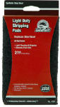 ALI INDUSTRIES Light Stripping Synthetic Steel Wool, 3-7/8 x 6 In., 2-Pk.