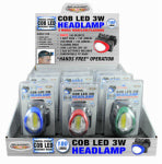 SHAWSHANK LEDZ LED Head Lamp, 3-Modes, 3-Watt, 180 Lumens ELECTRICAL SHAWSHANK LEDZ