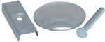 PLUMB SHOP DIV BRASSCRAFT Sink Hole Cover, Chrome Finish, 1-3/4-In. Dia. PLUMBING, HEATING & VENTILATION PLUMB SHOP DIV BRASSCRAFT
