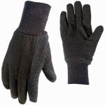 BIG TIME PRODUCTS LLC Dot Jersey Gloves, Brown Cotton, Men's M CLOTHING, FOOTWEAR & SAFETY GEAR BIG TIME PRODUCTS LLC