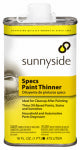 SUNNYSIDE CORPORATION Specs Paint Thinner, 1-Pt. PAINT SUNNYSIDE CORPORATION   