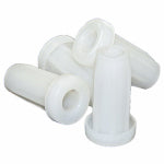 RICHELIEU AMERICA LTD Round Caster Sockets, Plastic, 11/16 OD x 5/16-In. ID, 4-Pk. HARDWARE & FARM SUPPLIES RICHELIEU AMERICA LTD