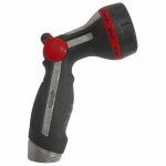 MELNOR INC 8-Pattern Hose Nozzle, Thumb-Control, Rubber Comfort-Grip Over Metal