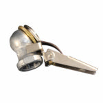 MILTON INDUSTRIES Air Chuck With Lock Clip, 1/4 In. FNPT