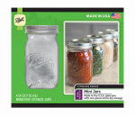 NEWELL BRANDS DISTRIBUTION LLC Mini Storage Jars, 4 oz., 4-Pk. HOUSEWARES NEWELL BRANDS DISTRIBUTION LLC