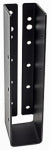 SIMPSON STRONG TIE Outdoor Accents Joist Hanger, ZMAX Coating, Galvanized Light Steel, Black, 2 x 10-In. HARDWARE & FARM SUPPLIES SIMPSON STRONG TIE