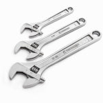 CRESCENT Crescent AC3PC Wrench Set, 3-Piece, Alloy Steel, Polished/Satin Chrome TOOLS CRESCENT   