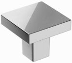 AMEROCK Monument Cabinet Knob, Polished Chrome, 1-3/16 In. HARDWARE & FARM SUPPLIES AMEROCK