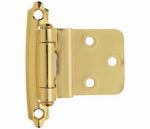 AMEROCK Cabinet Hinge, Self-Closing, Golden Champagne, 3/8 In. Inset, 2-Pk. HARDWARE & FARM SUPPLIES AMEROCK