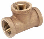 ANDERSON METALS CORP Pipe Tee, Rough Brass, 1/4 In. PLUMBING, HEATING & VENTILATION ANDERSON METALS CORP