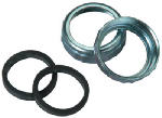 PLUMB SHOP DIV BRASSCRAFT Slip Joint Nut/Washer, 1-1/4-In. O.D. PLUMBING, HEATING & VENTILATION PLUMB SHOP DIV BRASSCRAFT