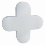 ROBERTS/Q.E.P. CO., INC. Tile Spacers, Original Job-Tough Tombstone-Style, 1/4 In., 200-Pk.