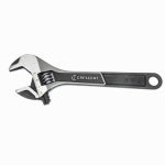 CRESCENT Crescent ATWJ210VS Adjustable Wrench, 10 in OAL, 1-5/16 in Jaw, Alloy Steel, Black Phosphate TOOLS CRESCENT   