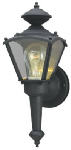 WESTINGHOUSE LIGHTING CORP 100-Watt Black Coach Lantern ELECTRICAL WESTINGHOUSE LIGHTING CORP