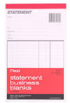 ACCO/MEAD Statement Business Blanks, 8 x 5-In., 54-Ct. HOUSEWARES ACCO/MEAD