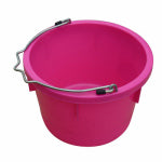 QINGDAO HUATIAN HAND TRUCK Utility Bucket, Hot Pink Resin, 8-Qts. HARDWARE & FARM SUPPLIES QINGDAO HUATIAN HAND TRUCK