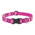 LUPINE INC Dog Collar, Adjustable, Puppy Love, 1 x 16 to 28-In.