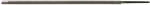 NICHOLSON Crescent Nicholson 01974 Chainsaw File, Knurl Cut, 1/4 in Dia x 8 in L Dimensions, Round TOOLS NICHOLSON