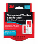 3M COMPANY Clear Adhesive Weatherproofing Tape, 1-1/2-In. x 30-Ft. HARDWARE & FARM SUPPLIES 3M COMPANY