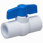 B & K INDUSTRIES B & K 107-633HN Ball Valve, 1/2 in Connection, Solvent Weld, 150 psi Pressure, Manual Actuator, PVC Body PLUMBING, HEATING & VENTILATION B & K INDUSTRIES