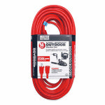 U.S. WIRE & CABLE CORP. Extension Cord, 14/3 SJTW Red Round Vinyl, 50 Ft. ELECTRICAL U.S. WIRE & CABLE CORP.