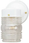 WESTINGHOUSE LIGHTING CORP Jelly Jar Light Fixture, 100-Watt Max ELECTRICAL WESTINGHOUSE LIGHTING CORP