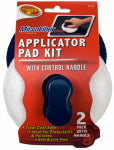 HOPKINS MFG Applicator Pad For Car Protectants & Polish, Micofiber, 2-Pk. AUTOMOTIVE HOPKINS MFG   