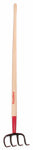 AMES COMPANIES, THE Cultivator, 4-Tine, Forged Steel, Wood Handle LAWN & GARDEN AMES COMPANIES, THE