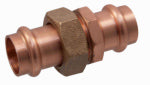 NIBCO INC Copper Pipe Union, 1/2 In. Press by Press PLUMBING, HEATING & VENTILATION NIBCO INC