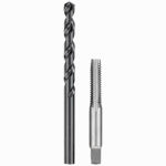 DEWALT ACCESSORIES 3/8 In.-16 NC Tap Set with 5/16 In. Drill Bit TOOLS DEWALT ACCESSORIES