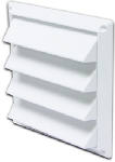 LAMBRO INDUSTRIES 4 In. Fresh Air Intake Vent, Removable Screen, White Plastic PLUMBING, HEATING & VENTILATION LAMBRO INDUSTRIES