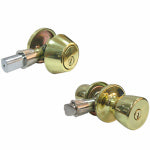 TAIWAN FU HSING INDUSTRIAL CO Combination Mobile Home Lockset, Polished Brass HARDWARE & FARM SUPPLIES TAIWAN FU HSING INDUSTRIAL CO