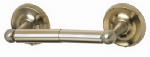 HOMEWERKS WORLDWIDE LLC-IMPORT Rounded Toilet Paper Holder, Brushed Nickel