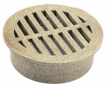NDS 4" Round Grate, Sand PLUMBING, HEATING & VENTILATION NDS