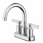 HOMEWERKS WORLDWIDE LLC-IMPORT Mid-Arch 2-Handle Lavatory Faucet, Chrome PLUMBING, HEATING & VENTILATION HOMEWERKS WORLDWIDE LLC-IMPORT