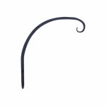 PANACEA PRODUCTS Hanging Plant Hook, Curved, Black, 8-In. LAWN & GARDEN PANACEA PRODUCTS