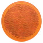 URIAH PRODUCTS Trailer Reflector, Amber, Adhesive, 3-3/16-In. AUTOMOTIVE URIAH PRODUCTS