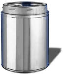SELKIRK Selkirk 206009 Chimney Pipe, 6 in ID, 8 in OD, 9 in L, Stainless Steel PLUMBING, HEATING & VENTILATION SELKIRK